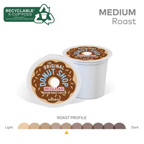 The Original Donut Shop Coffee K-Cup Pod, 80-count